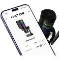 Microfon pentru calculator HATOR Dreamcast X RGB, Cu fir, Negru