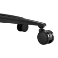 Scaun Gaming Lumi CH06-39, Țesătură, PU Piele, Negru
