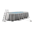 Piscină cu cadru metalic Intex Prism Frame 26796, 13365L, Gri deschis, 26796 Piscină cu cadru metalic Intex Prism Frame 26796, 13365L, Gri deschis, 26796