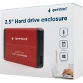 Внешний корпус Gembird EE2-U3S-2-R, Красный (EE2-U3S-2-R) Внешний корпус Gembird EE2-U3S-2-R, Красный (EE2-U3S-2-R)