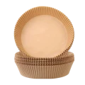 Hârtia de copt Papro Round Air Fryer Paper, Bej
