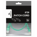 Patch cord Cablexpert PP22-0.5M/G, Cat5e FTP, 0,5m, Verde Patch cord Cablexpert PP22-0.5M/G, Cat5e FTP, 0,5m, Verde