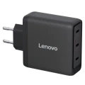 Lenovo USB-C Multi-port 100W GaN Charger, 3xUSB-C; (WxDxH): 70x70x30.5 mm, Weight: 240 g., USB-C cab Lenovo USB-C Multi-port 100W GaN Charger, 3xUSB-C; (WxDxH): 70x70x30.5 mm, Weight: 240 g., USB-C cab