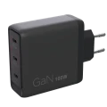 Lenovo USB-C Multi-port 100W GaN Charger, 3xUSB-C; (WxDxH): 70x70x30.5 mm, Weight: 240 g., USB-C cab Lenovo USB-C Multi-port 100W GaN Charger, 3xUSB-C; (WxDxH): 70x70x30.5 mm, Weight: 240 g., USB-C cab
