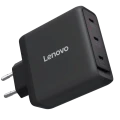 Lenovo USB-C Multi-port 100W GaN Charger, 3xUSB-C; (WxDxH): 70x70x30.5 mm, Weight: 240 g., USB-C cab Lenovo USB-C Multi-port 100W GaN Charger, 3xUSB-C; (WxDxH): 70x70x30.5 mm, Weight: 240 g., USB-C cab