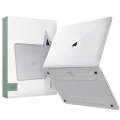Чехол для ноутбука Tech Protect Smartshell Macbook Pro 14 (2021-2023), 14.2", Поликарбонат, Crystal Clear Чехол для ноутбука Tech Protect Smartshell Macbook Pro 14 (2021-2023), 14.2