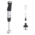 Blender de mână Tefal HB673830, Negru | Oțel inoxidabil Blender de mână Tefal HB673830, Negru | Oțel inoxidabil