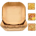 Бумага для выпечки Papro Square Air Fryer Paper, Бежевый