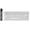 Tastatură MCHOSE Ace 68 E-Sport, Cu fir, White Topographic