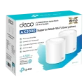 Домашняя Mesh Wi-Fi система TP-LINK Deco X50 (2-pack), Белый
