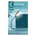 USB Лампа Cellularline LED, Чёрный USB Лампа Cellularline LED, Чёрный