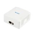 Priză pentru montare pe perete Cablexpert NCAC-2F5E-01, Alb Priză pentru montare pe perete Cablexpert NCAC-2F5E-01, Alb