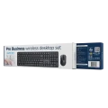 Set Tastatură + Mouse Gembird Silent key Pro Business, Fără fir, Negru Set Tastatură + Mouse Gembird Silent key Pro Business, Fără fir, Negru