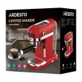 Cafetiera manuala Ardesto YCM-E1501, 1350W, Roșu Cafetiera manuala Ardesto YCM-E1501, 1350W, Roșu