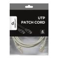 Патч-корд Cablexpert PP6U-3M, Cat6 UTP, 3м, Серый Патч-корд Cablexpert PP6U-3M, Cat6 UTP, 3м, Серый