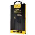 Видеокабель Cablexpert A-CM-VGAM-01, USB Type-C (M) - VGA (M), 0.15 м, Чёрный Видеокабель Cablexpert A-CM-VGAM-01, USB Type-C (M) - VGA (M), 0.15 м, Чёрный