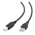 Adaptor USB Cablexpert CCP-USB2-AMBM-1M, USB Type-A/USB Type-B, 1m, Negru