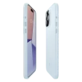 Husă Spigen iPhone 15 Pro Thin Fit, Albastru stins Husă Spigen iPhone 15 Pro Thin Fit, Albastru stins