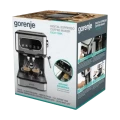 Cafetiera manuala Gorenje ESCM15DBK, 1100W, Argintiu