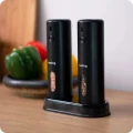 Huslog Set of electric grinders with USB charging - Black Huslog Set of electric grinders with USB charging - Black