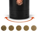 Huslog Set of electric grinders with USB charging - Black Huslog Set of electric grinders with USB charging - Black