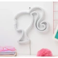 Lampă de noapte Paladone Barbie Wall Mountable LED Neon Light, Roz