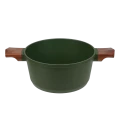 Cratiță RESTO 93703, 4.6L, 24cm, Verde