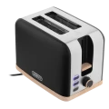 Тостер Ardesto T-F420BWD, Чёрный | Нержавеющая сталь Тостер Ardesto T-F420BWD, Чёрный | Нержавеющая сталь