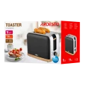 Тостер Ardesto T-F420BWD, Чёрный | Нержавеющая сталь Тостер Ardesto T-F420BWD, Чёрный | Нержавеющая сталь