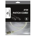 Патч-корд Cablexpert PP6-0.5M, Cat6 FTP , 0,5м, Серый