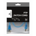 Патч-корд Cablexpert PP22-0.5M/B, Cat5e FTP, 0,5м, Синий