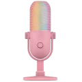 Microfon Gaming Razer Seiren V3 Chroma, Cu fir, Quartz