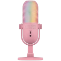 Игровой Микрофон Razer Seiren V3 Chroma, Проводной аналоговый, Quartz Игровой Микрофон Razer Seiren V3 Chroma, Проводной аналоговый, Quartz