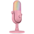 Игровой Микрофон Razer Seiren V3 Chroma, Проводной аналоговый, Quartz Игровой Микрофон Razer Seiren V3 Chroma, Проводной аналоговый, Quartz