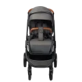 Прогулочная коляска Caretero Ratio, Темно-серый