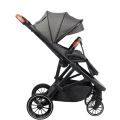 Прогулочная коляска Caretero Ratio, Темно-серый