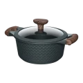 Cratiță RESTO 93901, 2,4L, 20cm, Negru Cratiță RESTO 93901, 2,4L, 20cm, Negru