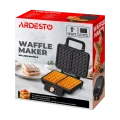 Вафельница Ardesto SM-L100LWAFFL, Чёрный Вафельница Ardesto SM-L100LWAFFL, Чёрный