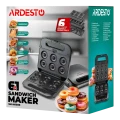 Сэндвичница-Мультипекарь Ardesto SM-H600B, Чёрный Сэндвичница-Мультипекарь Ardesto SM-H600B, Чёрный