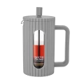 Cafetiera French Press RESTO 90532, 0,6L, Gri deschis