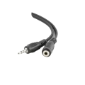 Аудиокабель Cablexpert CCA-423-2M, 3.5mm 3-pin (F) - 3.5mm 3-pin (M), 2м, Чёрный Аудиокабель Cablexpert CCA-423-2M, 3.5mm 3-pin (F) - 3.5mm 3-pin (M), 2м, Чёрный