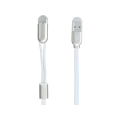 Cablu încărcare și sincronizare Remax RC-025t, Lightning, micro-USB/USB Type-A, 1m, Alb Cablu încărcare și sincronizare Remax RC-025t, Lightning, micro-USB/USB Type-A, 1m, Alb