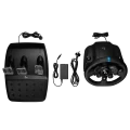 Игровой руль Logitech G923, Чёрный