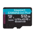 Карта памяти Kingston Canvas Go! Plus, 512Гб (SDCG4/512GB)