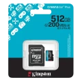 Карта памяти Kingston Canvas Go! Plus, 512Гб (SDCG4/512GB)