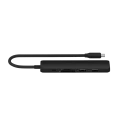 Adapter Satechi Slim multiport 4-in-1 USB-C, Black