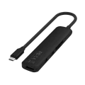 Adapter Satechi Slim multiport 4-in-1 USB-C, Black