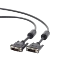 Cablu Video Cablexpert CC-DVI2-BK-15, DVI-D (M) - DVI-D (M), 4,5m, Negru Cablu Video Cablexpert CC-DVI2-BK-15, DVI-D (M) - DVI-D (M), 4,5m, Negru