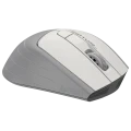 Mouse Wireless A4Tech FG30S, Alb/Gri