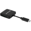 Кардридер Transcend TS-RDC3, USB Type-C, Чёрный Кардридер Transcend TS-RDC3, USB Type-C, Чёрный
